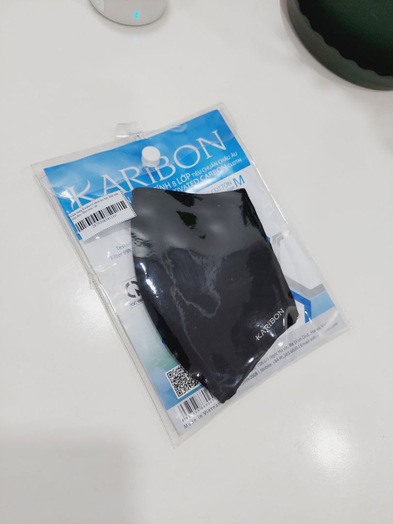 Form khẩu trang đẹp, chất lượng ổn.