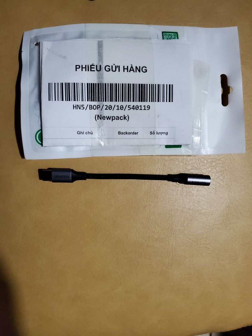 Sản phẩm không sử dụng được trên note 10 plus, mặc dù note 10 plus đầu ra tai nghe là type C.
mình đề nghị cho mình trả hàng do sản phẩm không đạt chất lượng như thông tin.