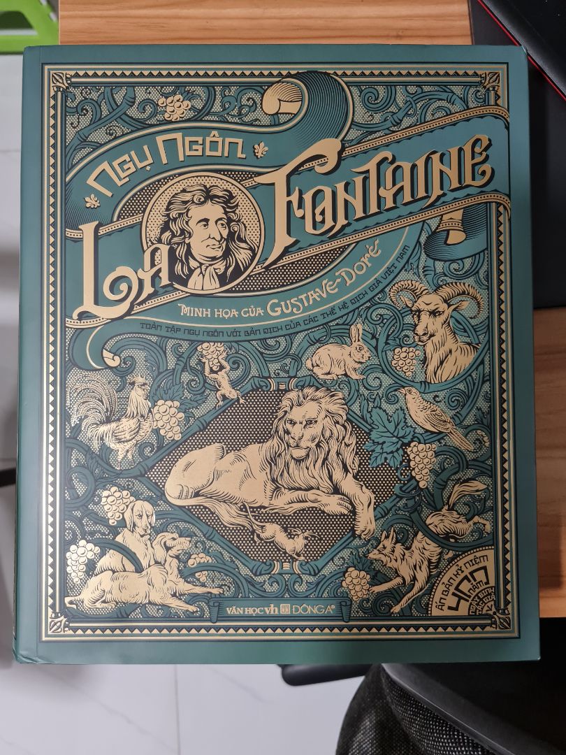 Ngụ ngôn La Fontaine như một rổ dâu tây, chúng ta bắt đầu ăn những quả to nhất, đẹp nhất và rồi thích thú ăn hết cả rổ lúc nào không hay. Điểm trừ lớn nhất của phiên bản này là không có bookmark đi kèm mà chỉ có bìa áo ôm ngoài bìa cứng.