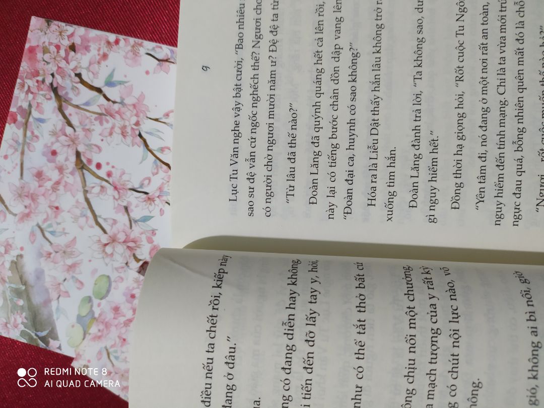 Mình không phải kiểu người thích đọc sách, hầu như những cuốn sách mình mua mình chỉ đọc có vài trang rồi thôi. Nhưng Chiết Chi đã thu hút mình ngay từ lần đầu đọc em ấy...và mình đã khóc hai lần...mình cười rất nhiều lần...và cũng bất ngờ cả chục lần. Về nội dung: đây là bộ truyện ngược rất đáng mua nhé. Về hình thức của truyện: đẹp hút mắt hú hồn. Mà thực sự rất uổng khi Tiki giao sách bị nhăn ở góc và một vài trang sách=>4 sao. Nhưng mình đính chính lại là sách rất đáng mua nhé