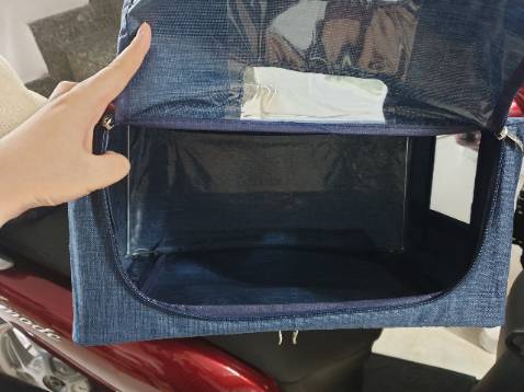 vải dày dặn, khung nhìn vậy chứ rất cứng cáp luôn