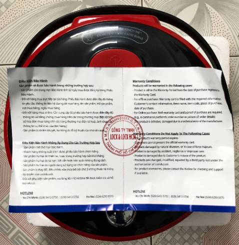 Về cơ bản, hàng này là hàng TQ và chỉ dán nhãn Lock & Lock kiểu nhượng quyền thương hiệu. Chất lượng hoàn thiện xứng đáng giá tiền.