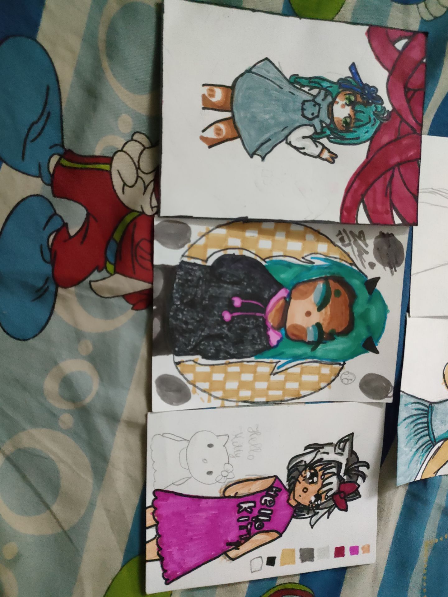 giấy nhỏ hơn mình nghĩ ,nhưng vẽ cũng OK mà :))