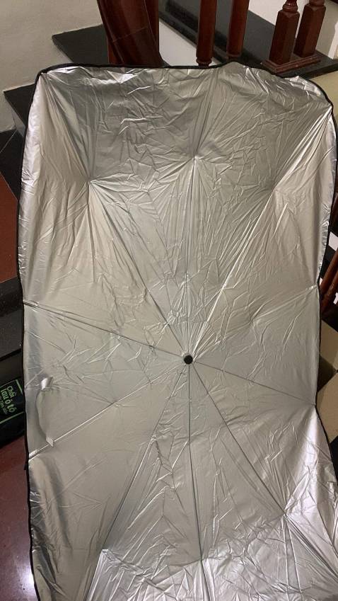 vải dù tốt, lớp chống nắng nhìn khá xịn. Mang ra che thử rất vừa với xe mình. hàng đóng gói cẩn thận, shop nhiệt tình nhắn tin hỏi han. 5 sao