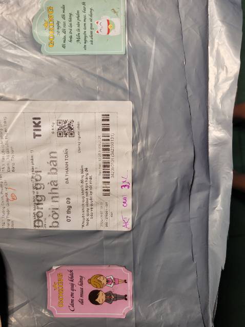 Chất liệu vải thoáng mát, đường may đẹp, đóng gói chỉn chu, 10đ.
Lan truyền thông điệp tích cực bảo vệ môii trường. Bao bì in hình Đám cưới chuột và Cờ đỏ sao vàng, +100đ yêu nước.
Sẽ còn mua tiếp.🥰