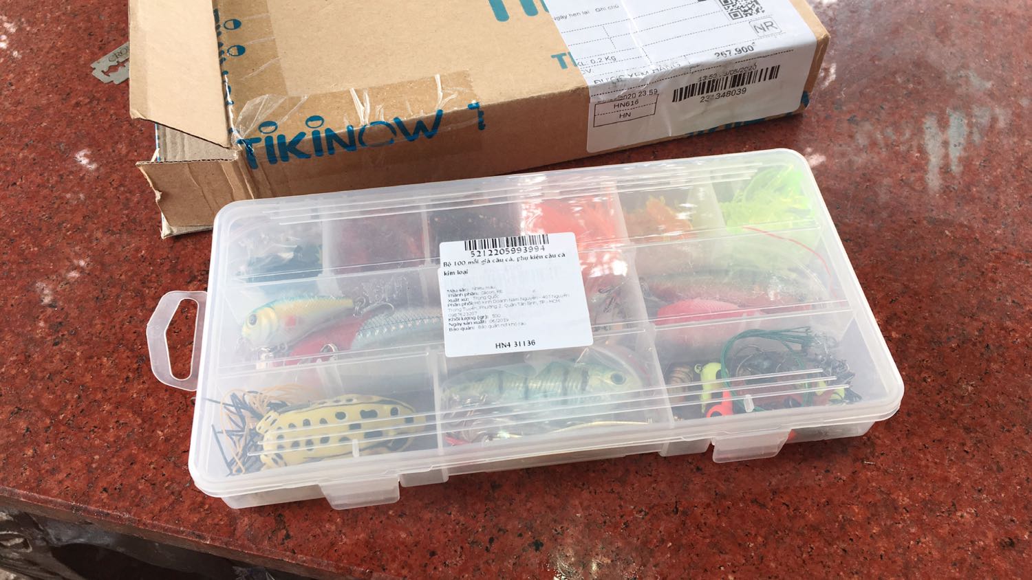 Giao hàng nhanh hơn dự kiến hàng đủ các loại