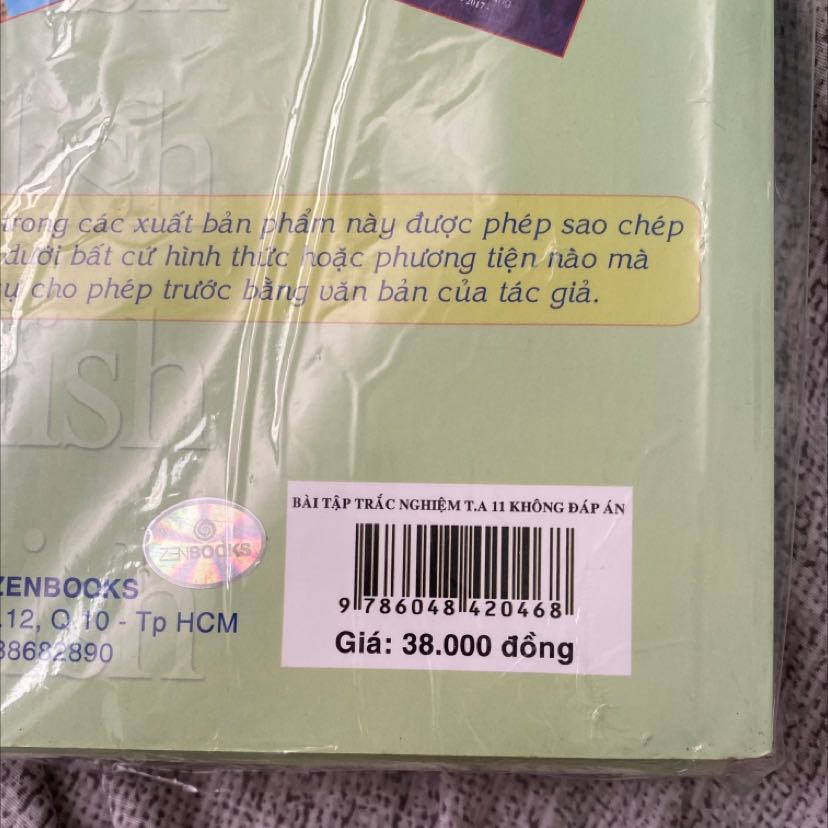 Tại sao giá niêm yết là 38000 đồng, nhưng lúc tôi mua giá lại là 40000 đồng (đây là giá có giảm % tại thời điểm mua)