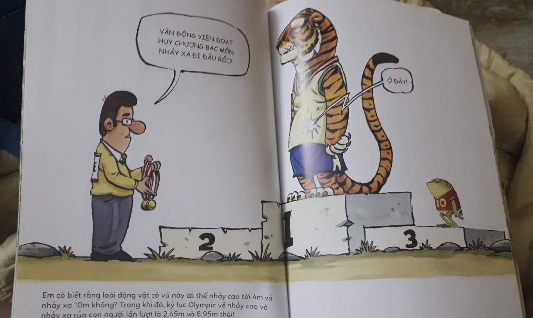 Series truyện này rất thú vị và bổ ích~~ Quyển này cung cấp các thông tin mới lạ và không kém phần dễ thương về loài hổ~ Mua cho cháu mà mình đọc còn thấy mê :v