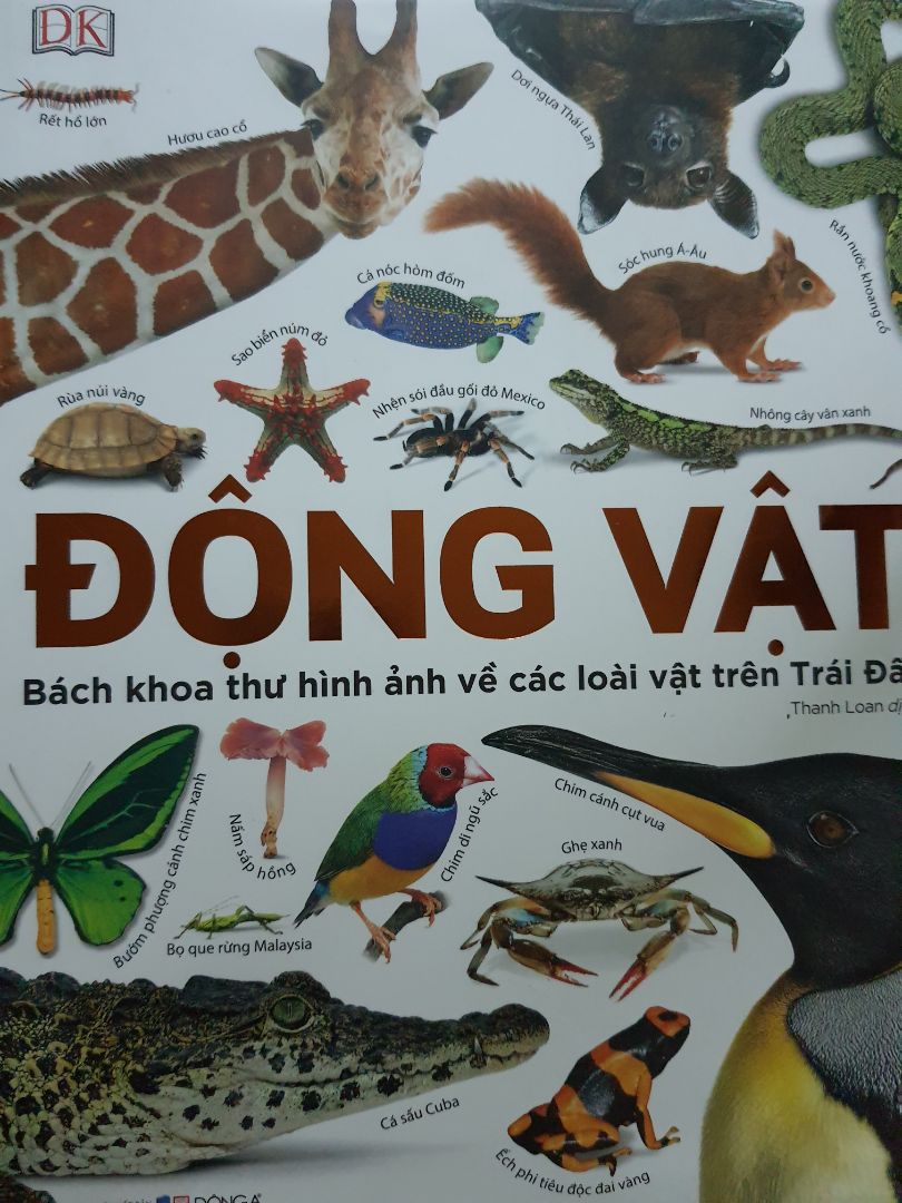 Cuốn sách tuyệt vời cho thiếu nhi, hình ảnh đẹp, chân thật, giấy tốt, cung cấp kiến thức bổ ích về các loài động vật