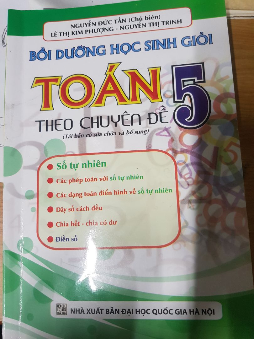 Cuốn này tập trung tất cả các dạng đại số mà bé sẽ học và được học từ các lớp dưới và đa số nâng cao là chủ yếu.
