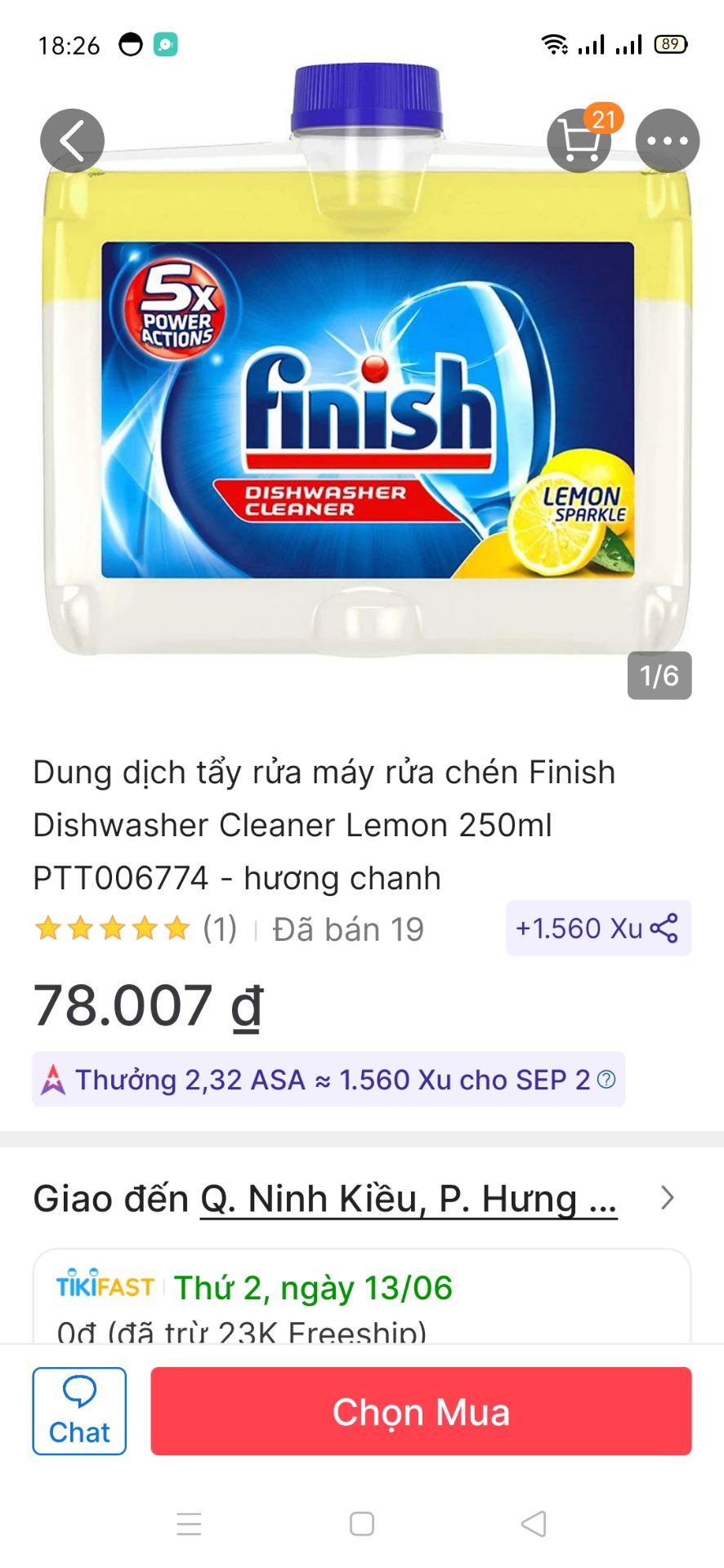 hôm mình mua giá tốt. hàng chuẩn đức, mùi hơi nồng, bạn nào xài máy rửa chén nên mua nhé.
shop giao hàng nhanh, sẽ ủng hộ thêm hôm mình mua giá tốt. hàng chuẩn đức, mùi hơi nồng, bạn nào xài máy rửa chén nên mua nhé.
shop giao hàng nhanh, sẽ ủng hộ thêm