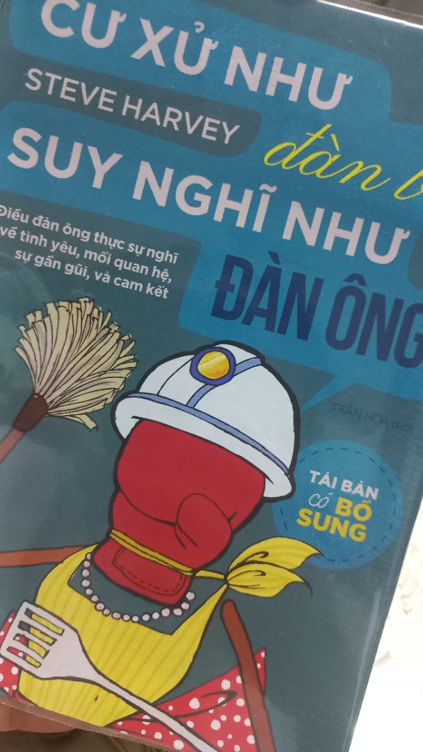 Sách bọc đẹp. Giao hàng nhanh. Do là sách của Steve Harvey nên mình khá tin tưởng. Do chưa đọc nên mình chưa nhận xét nội dung được 😊