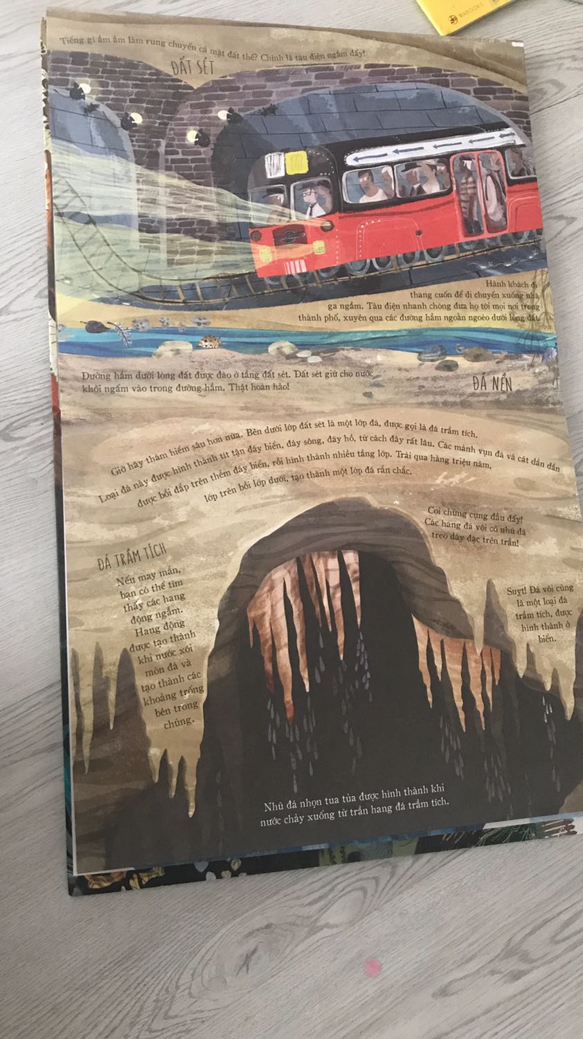 Sách đẹp, vẽ đẹp nhiều thông tin. Chiều dài tầm 2m5. Thiết kế khá lạ. Cũng hay.