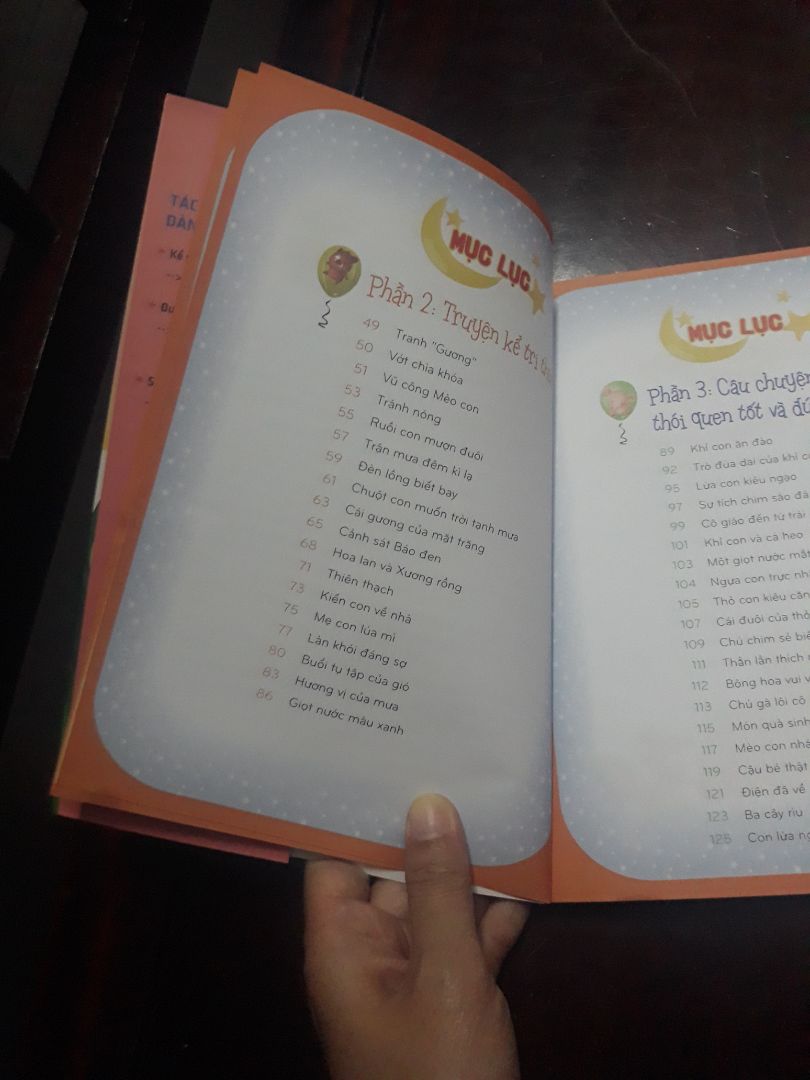 bìa dày dặn, sách đẹp, nhiều truyện, bé rất thích