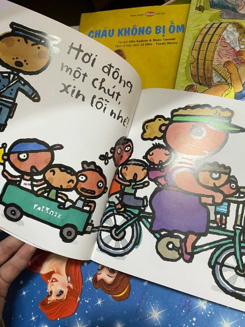 sách lạ, sáng tạo, cái này mình thấy mang đậm phong cách ng nhật luôn vì làm việc với họ từ lâu, rất lịch sự có thể dạy cho con