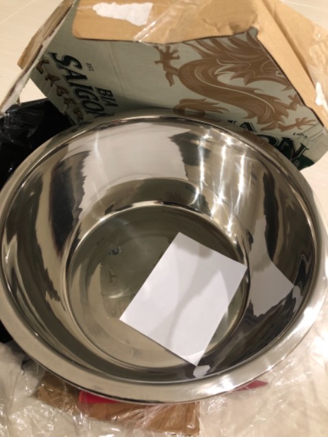 Thau đẹp, bọc cẩn thận, chắc chắn, dày dặn