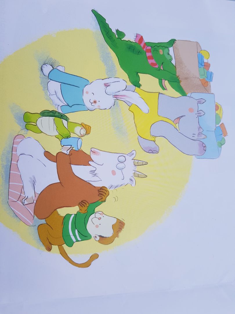 Sách ý nghĩa, giúp bé rèn luyện tính tự lập. Màu sắc đẹp, hình ảnh dễ thương. 
P/s: bé nhà mình chọn 1 góc yên tĩnh và ...xem sách thôi nào ❤