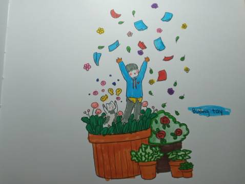 Chủ đề rấttt da dạng nha mọi người, tuii tô bằng màu nước nhìn đẹp lắm á (nếu sợ lem xuống trang khác thì kẹp giấy vào á),  in hình nét đẹp nha, không hề bị lem màu in đâuuu...1000 điểmm cho sách nhaa ( tuii tô k được cẩn thận cho lắm🤣)