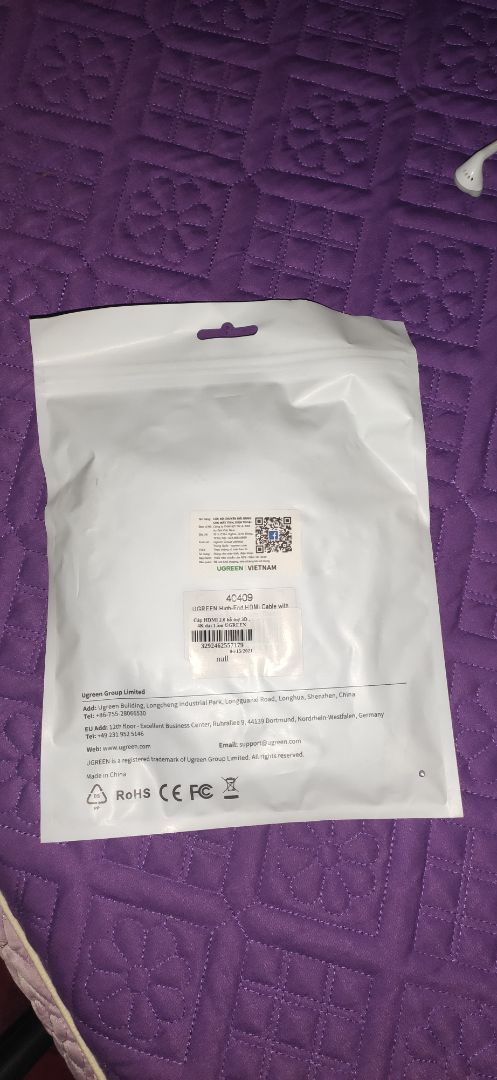 Tiki dạo này giao nhanh ghê
Hàng đúng mô tả, dây khá dày, đc bọc dù chắc chắn, 2 đầu có miếng bảo vệ. Dùng 1 thời gian xem chất lượng thế nào. 
Tạm thời là hài lòng vs sản phẩm.