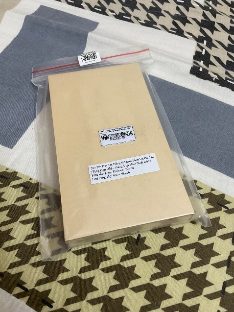 Giao hàng đúng đơn đặt.
Hàng nhận ko thấy lỗi.