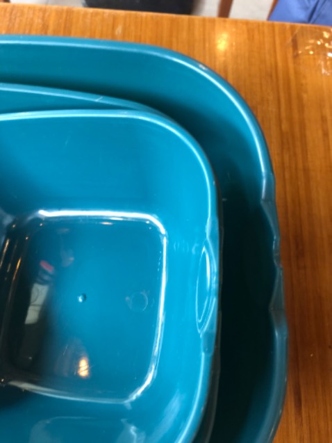 Màu sắc đẹp.Cầm chắc tay.Chất lượng tốt. Bộ rỗ này nhìn bé bé xinh xinh , có thể đựng đồ bỏ vô tủ lạnh  được nè . Màu sắc đẹp.Cầm chắc tay.Chất lượng tốt. Bộ rỗ này nhìn bé bé xinh xinh , có thể đựng đồ bỏ vô tủ lạnh  được nè .