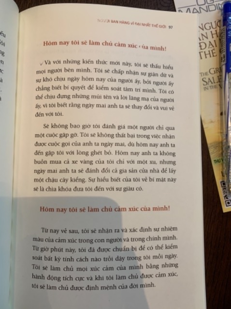 / 1 cuốn sách rất hay và sâu sắc. Đúng là trí tuệ, kinh nghiệm và sự thông thái đc thể hiện rất rõ. Sách mới hoàn toàn và giấy tốt. Tiki giao hàng nhanh.