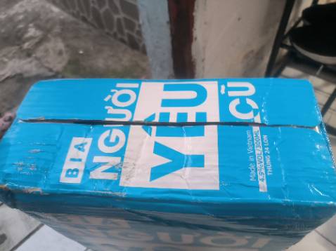 Bị cấn móp thùng, gói không kỹ