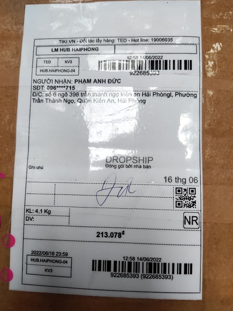 rất hài lòng nhanh hơn dự kiến đóng gói cẩn thận và hàng chuẩn luôn nhập khẩu