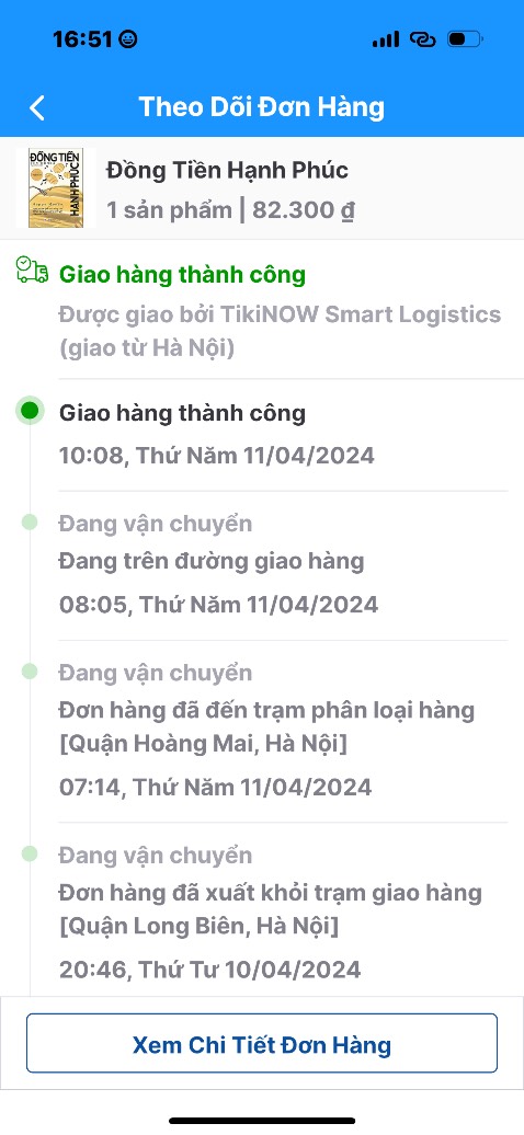 Chưa nhận được hàng. Tôi nghĩ ngờ ai đó đã nhận nhầm hàng của tôi😢