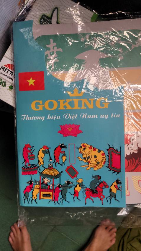 Chất liệu vải thoáng mát, đường may đẹp, đóng gói chỉn chu, 10đ.
Lan truyền thông điệp tích cực bảo vệ môii trường. Bao bì in hình Đám cưới chuột và Cờ đỏ sao vàng, +100đ yêu nước.
Sẽ còn mua tiếp.🥰