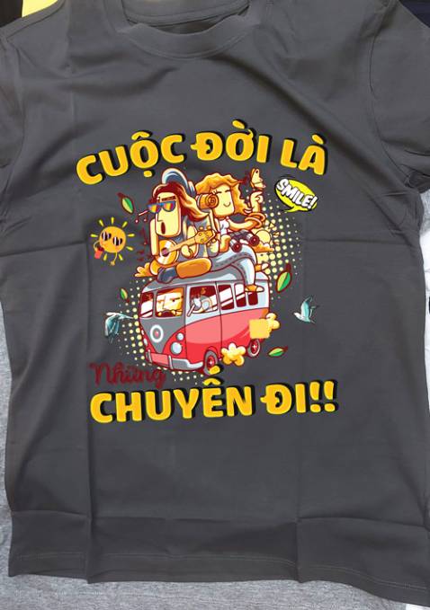 Áo cotton mặc mát. Đóng gói rất đẹp và chỉn chu. Có điều giao hàng còn hơi chậm.