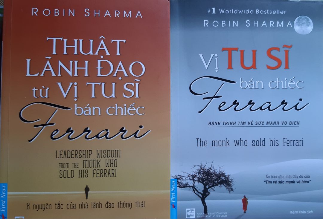Đây là những cuốn sách hay nhất mình từng đọc, và cá nhân mình sẽ đọc lại 2 cuốn này  nhiều lần trong đời, đối với quyển thuật lãnh đạo từ vị tu sĩ bán chiếc ferrari, mấy bạn kinh doanh nên đọc để biệt 1 công ty tầm cỡ với 1 công ty tầm thường khác nhau thế nào....Kiến thức trong này xứng đáng là 1 gia tài....