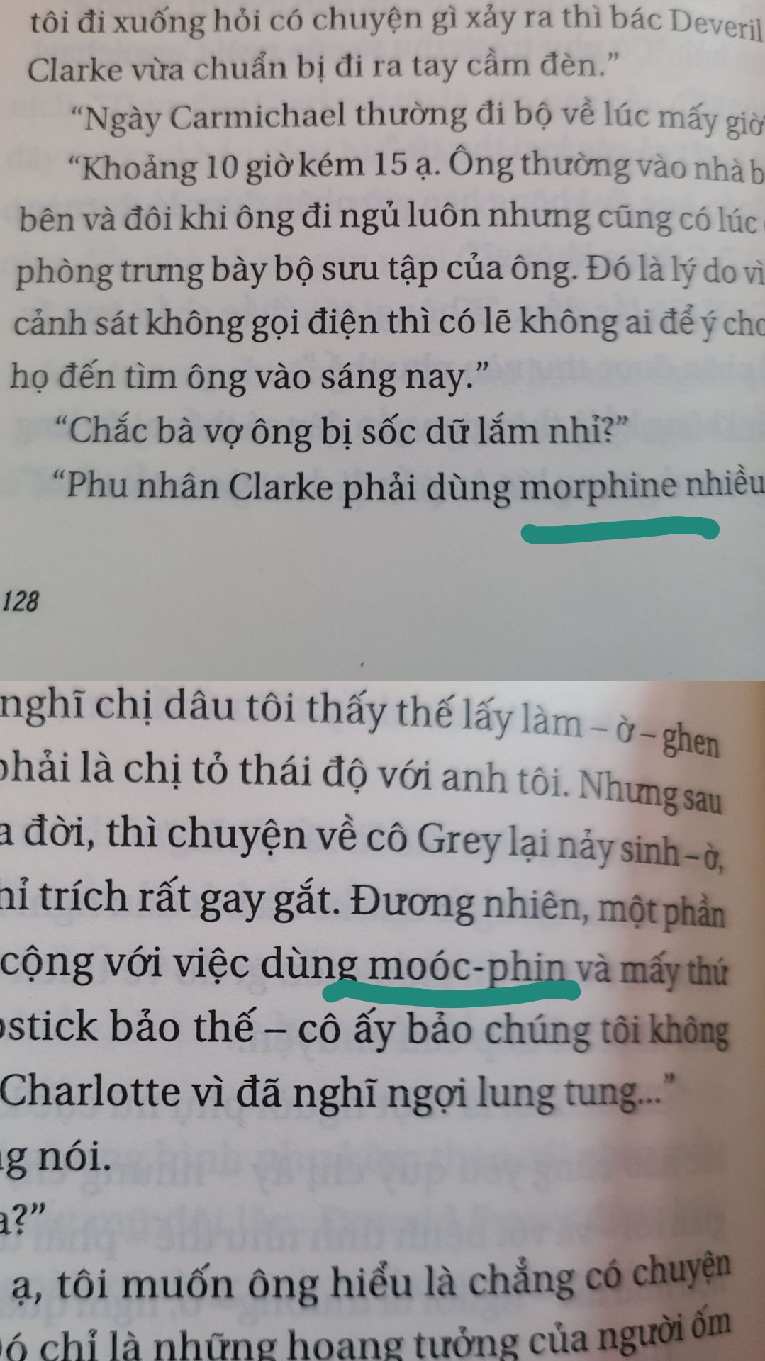 Về bản dịch: Rất nhiều lỗi chính tả, thiếu dấu chấm phẩy. Tên thuốc viết không nhất quán: lúc thì morphine, lúc thì moóc-phin. Jack Đồ Tể thì bị dịch thành Jack Đào Mỏ. Văn phong đôi lúc quá casual, không trau chuốt, không phù hợp với một tác phẩm thời của AC.

Về nội dung: Sử dụng 2 POV tuy có khác so với các tác phẩm khác nhưng ABC vẫn mang lối kể truyện fairplay điển hình của Agatha: Để độc giả cùng nắm được mọi chi tiết vụ án, thậm chí phơi bày gợi ý ra trước mắt người đọc, nhưng không phân tích và suy luận điểm nào cho đến cuối truyện. Đây là điểm khác biệt tạo nên thương hiệu trinh thám AC so với Doyles. Mạch truyện không quá giật gân nhưng cái kết thì thỏa mãn hơn một vài tác phẩm khác của bà.