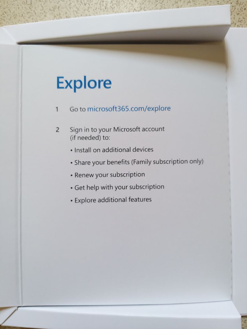 ok, tôi cảm thấy thích thú khi đã gia hạn thêm thời gian sử dụng Microsoft 365, có thể cộng dồn thời gian sử dụng 5 năm. Đây là Microsoft 365 personal chính hãng, nguyên seal, mua được lúc giá 599.000 đ, giảm 20k khi thanh toán qua Momo. Nhà bán Tiki buôn bán uy tín, vận chuyển nhanh, bảo quản tốt. Sẽ giới thiệu các bạn mua Microsoft 365 qua Tiki. ok, tôi cảm thấy thích thú khi đã gia hạn thêm thời gian sử dụng Microsoft 365, có thể cộng dồn thời gian sử dụng 5 năm. Đây là Microsoft 365 personal chính hãng, nguyên seal, mua được lúc giá 599.000 đ, giảm 20k khi thanh toán qua Momo. Nhà bán Tiki buôn bán uy tín, vận chuyển nhanh, bảo quản tốt. Sẽ giới thiệu các bạn mua Microsoft 365 qua Tiki.