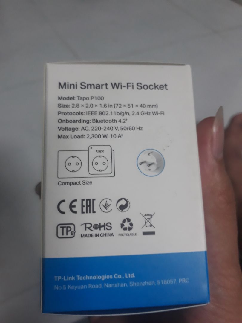 Sản phẩm giao nhanh, đóng gói cẩn thận. Hàng phân phối chính hãng, hộp còn nguyên tem niêm phong của nhà sản xuất TP Link. Thiết lập sử dụng dễ dàng thông qua ứng dụng Tapo. Liên kết tapo với Google Home cũng được luôn. Điều khiển nhanh, độ trễ cực thấp. Độ bền thì cần dùng 1 thời gian nữa sẽ quánh giá tiếp.