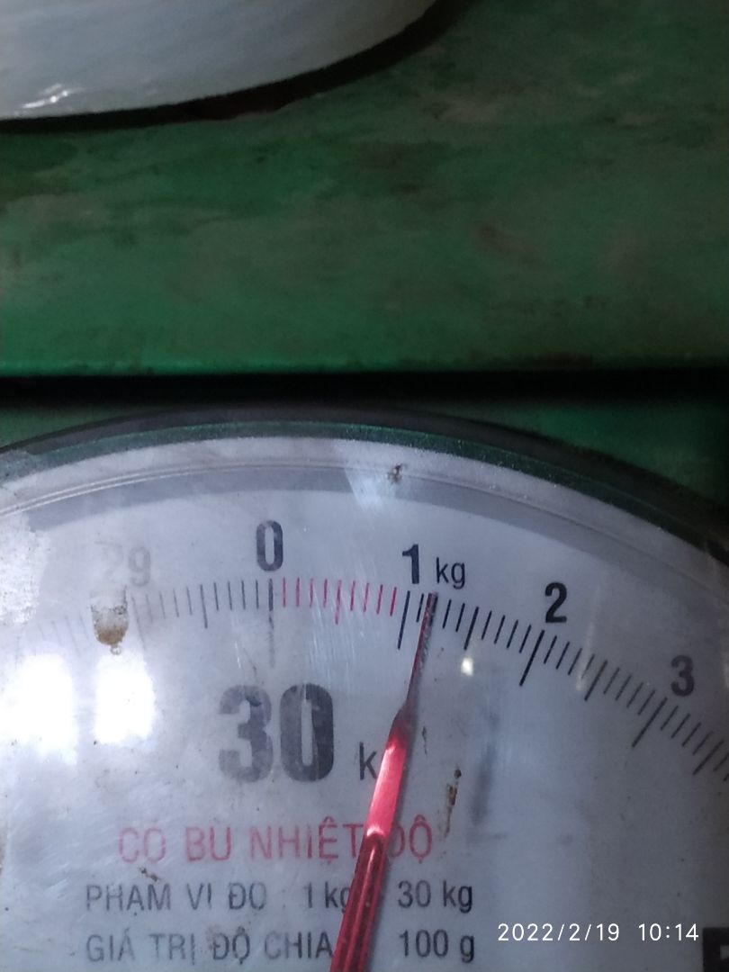 mô tả 1.5kg. thực tế chỉ 1.2kg