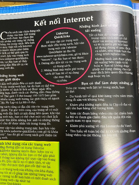 sách có hướng dẫn vào web để xem nhg lại ko có mã Qr để quét vào