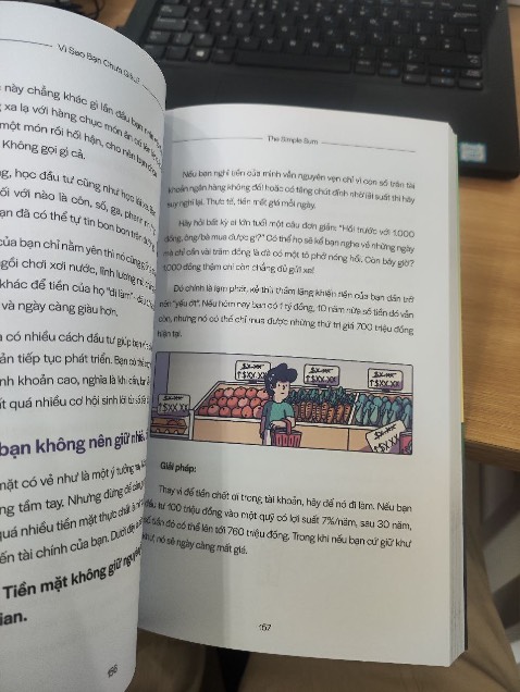 Đọc dễ hiểu, không lý thuyết suông. Sách giúp mình nhìn lại thói quen tiêu tiền và sắp xếp lại chi tiêu, tiết kiệm hợp lý hơn