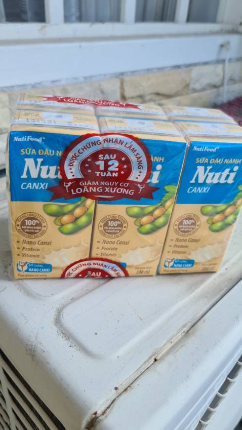 sữa đậu nành thơm, vị rất ngon, bổ sung canxi cho cơ thể