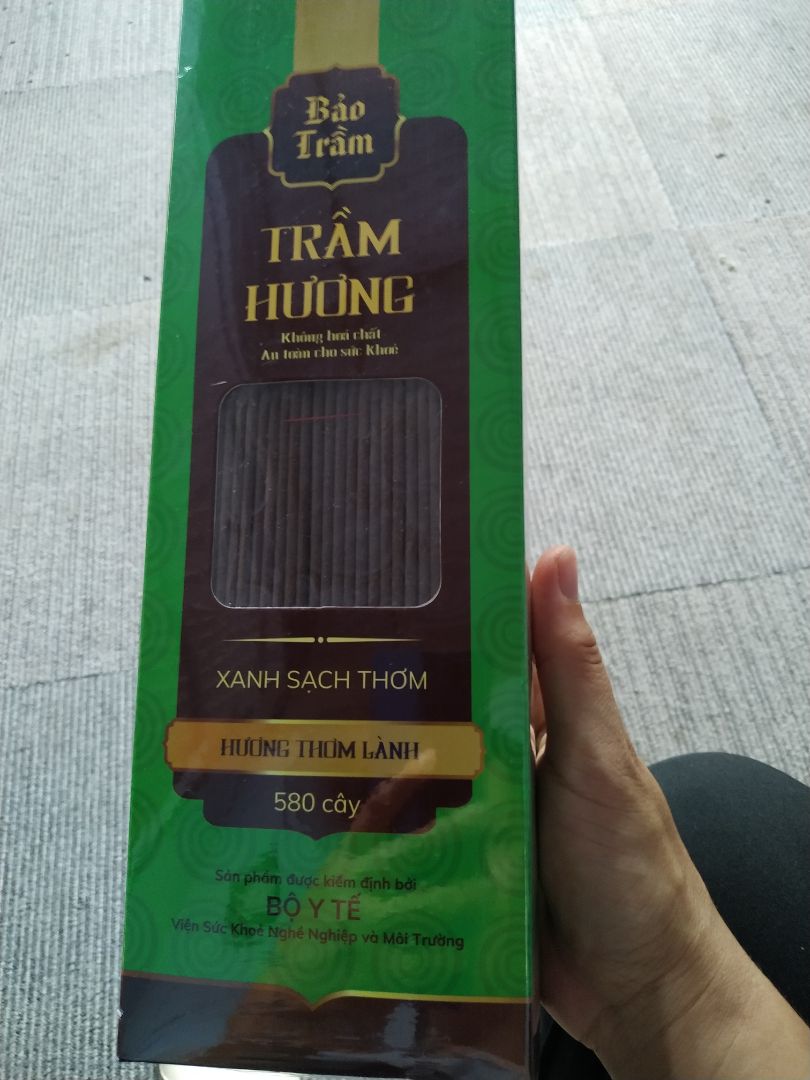 nhang thơm, đốt khoản 45 phút.