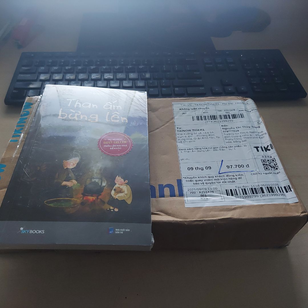 Sản phẩm tốt
Giao hàng & đóng gói: Rất chậm
Thiếu bookcare