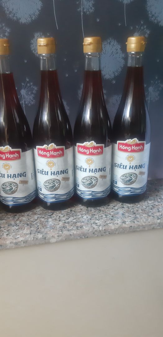 Đóng gói rất cẩn thận, bảo đảm vận chuyển tốt. Giao hàng sớm, nhanh hơn dự kién 2 ngày.
Nước mắm rất ngon. Đóng gói rất cẩn thận, bảo đảm vận chuyển tốt. Giao hàng sớm, nhanh hơn dự kién 2 ngày.
Nước mắm rất ngon.