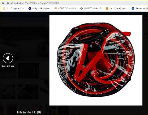 Sản phẩm chưa sử dụng nên chưa biết chất lượng ra sao nhưng khâu đóng gói rất sơ sài, không giống như hình ảnh giới thiệu sản phẩm. Sản phẩm được bọc bằng 1 bao nilon đen rất ư là tầm thường 1 cách rẻ tiền. Dưới đây là hình ảnh quảng cáo và hình ảnh sản phẩm khi Khách hàng nhận được.