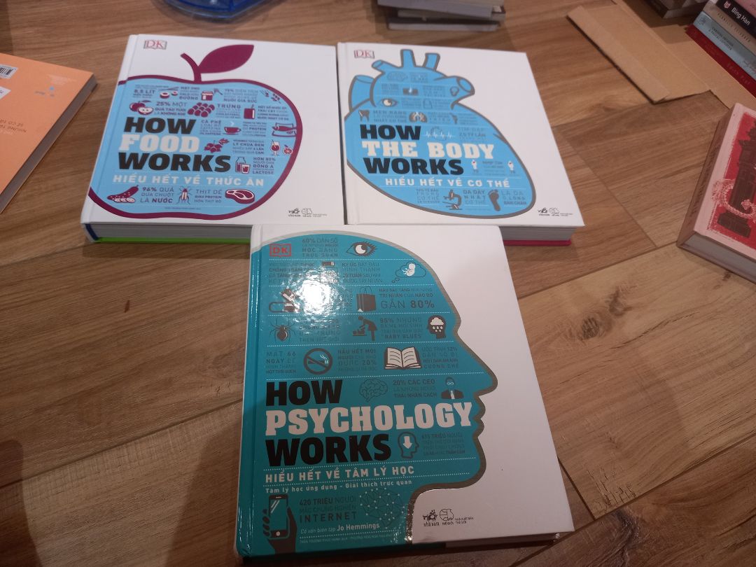 sách giao nhanh, đóng gói ổn, 3 cuốn này nội dung căn bản khái quát tất cả một ngành . Rất thích hợp cho mấy bạn mới bắt đầu tìm hiểu về một chuyên ngành mới sau đó đọc sâu vào. Giấy màu, dày, in đẹp.