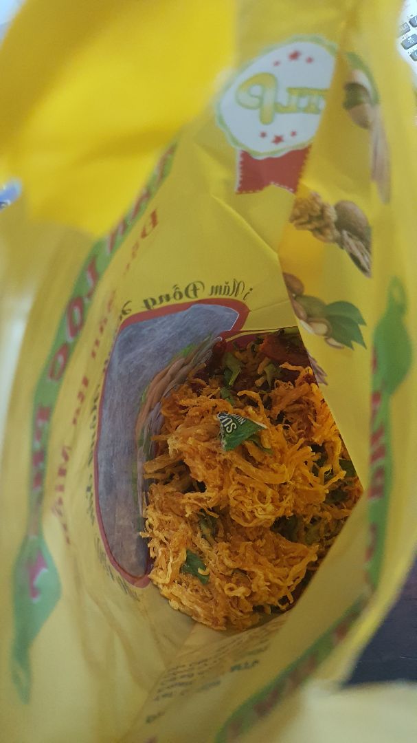 có hẳn vỏ sữa trong khô gà 
thất vọng thật sự