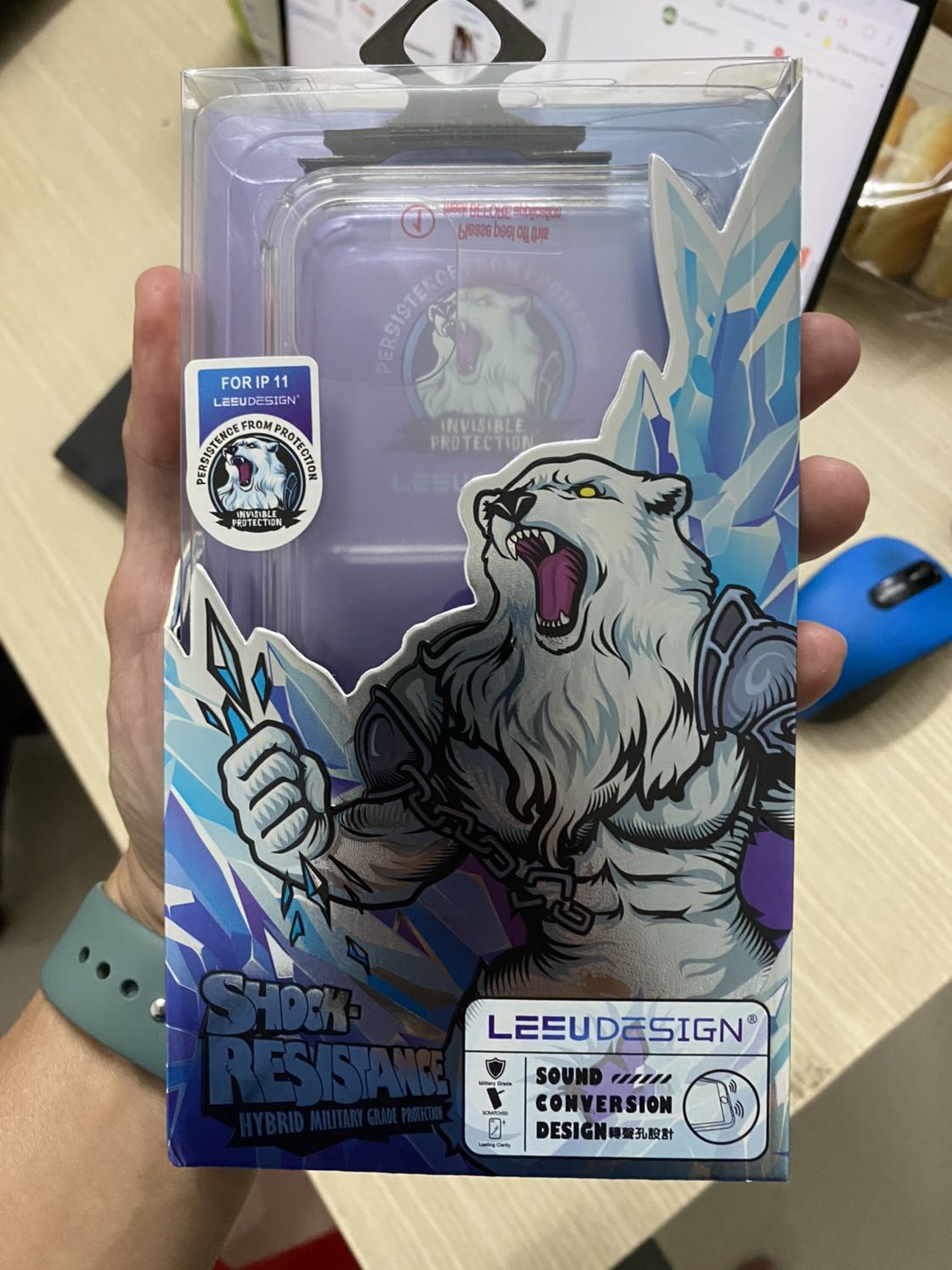 Hộp đóng gói cao cấp, ốp tinh xảo, vừa vặn, trong suốt