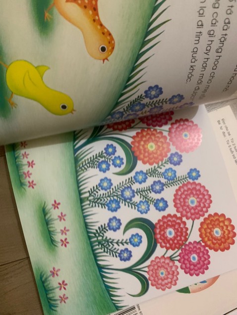 con mình thích sách ít chữ nên mua ehon bên này rất hợp