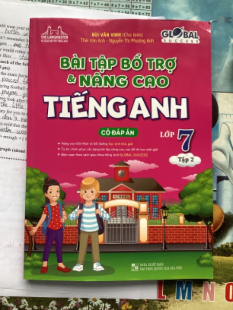 Mua GLOBAL SUCCESS Bài tập bổ trợ và nâng cao tiếng anh lớp 7 tập 1 tại Minhhabooks
GLOBAL SUCCESS Bài tập bổ trợ và nâng cao tiếng anh lớp 7 tập 1 tại Minhhabooks giá cực tốt, hoàn tiền 111% nếu hàng giả, nhiều mã giảm giá hôm nay, ...