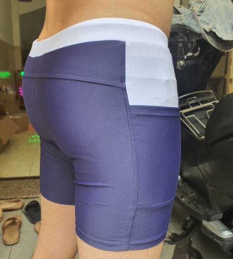 chất vải ok . form cực đẹp , vừa vặn , mặc vừa ko sợ bị lộ như mấy  loại quần khác