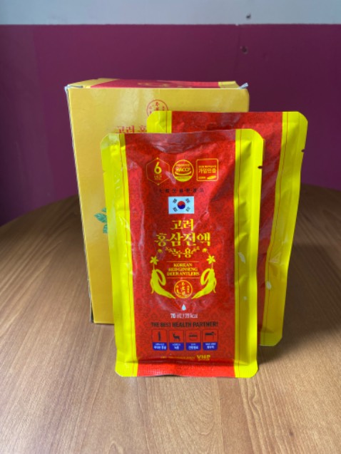 Mình đã uống sâm này nhiều lần rồi, rất tốt cho sức khoẻ và dễ uống nữa. Đang mệt mệt trong người dùng 1 gói vào là đỡ ngay, mua bảo quản trong tủ lạnh để uống lạnh cũng rất ngon nha. Recommend cho mọi người nên dùng thử 👍